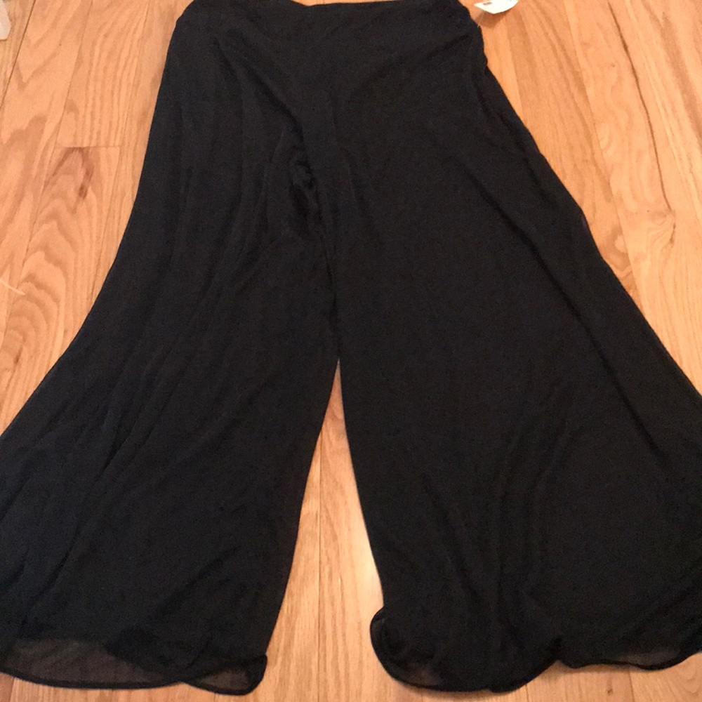 NWT Dress Barn wide leg dress pants- size Large